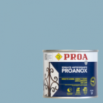 Esmalte proanox directo sobre oxido gris perla